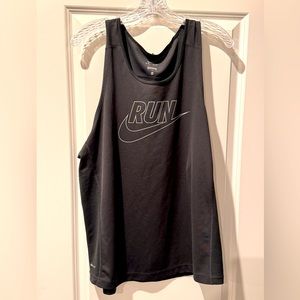 Nike - DRI-FIT - Gray - Men’s - RUN - Tank/Jersey